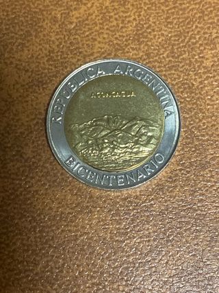 Argentina 1 Peso 2010 Aconcagua