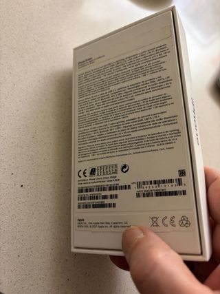 Scatola vuota iPhone 13 mini. Verde