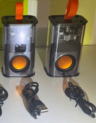 Lote de 2 Altavoces portátiles bluetooth