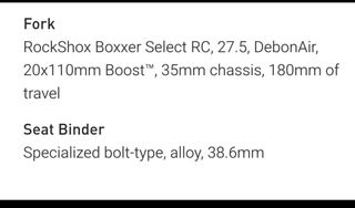 Horquilla bici doble pletina 180 rockshox + rueda