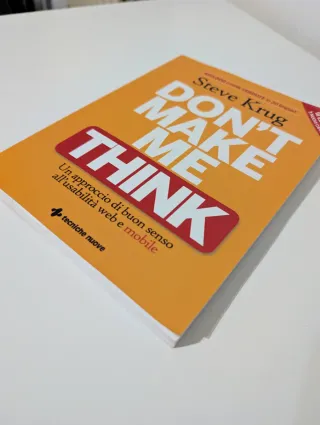 Don't make me think. Un approccio di buon senso...