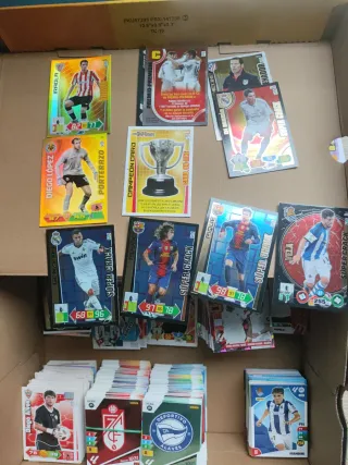 Lote +800 cartas fútbol Adrenalyn XL