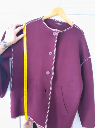 Chaqueta Parfois Talla S, pero talla grande,