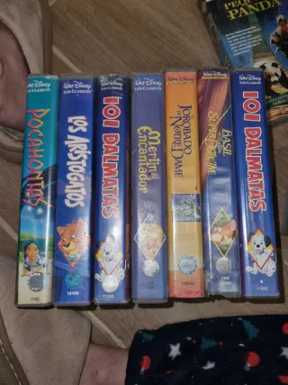 Colección VHS Disney Clásicos (Español)