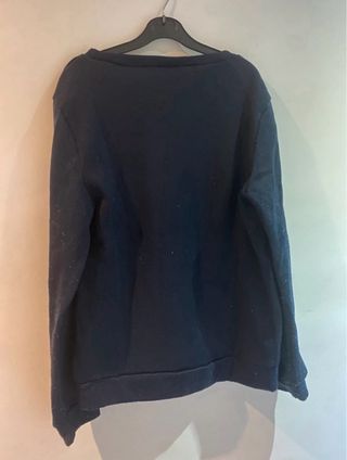 Sudadera azul con estampado de cono de helado