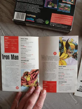 Guerra delle Gemme di Marvel Super Heroes per SNES