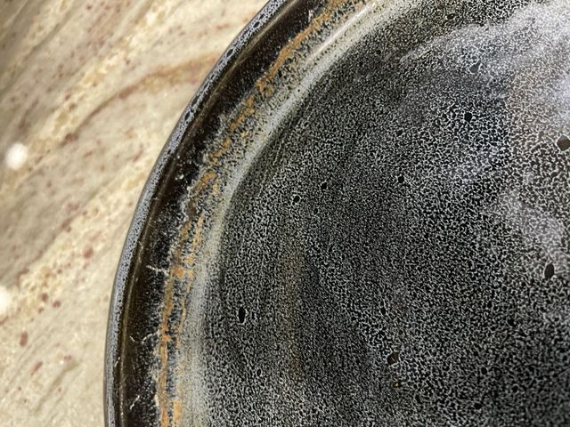 Tiesto y plato Bonsái Cerámica azulon