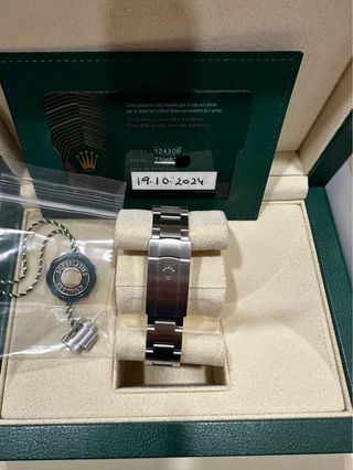 Rolex Oyster Perpetual 124300 Azul
