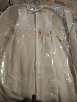 Vestido de Comunión Blanco Encaje