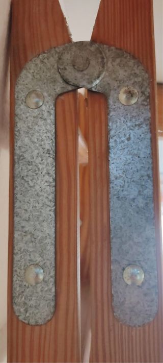 Escalera madera 8 peldaños NUEVA