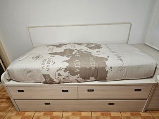 Habitación Juvenil Madera Haya Blanco