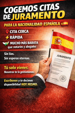 CITAS JURAMENTO NACIONALIDAD