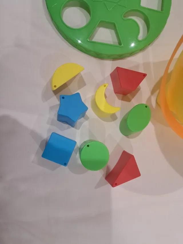 Cubo encajables formas geométricas