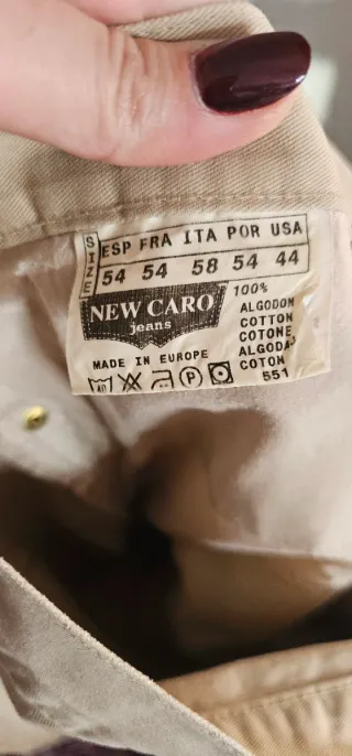 Pantalón de vestir beige