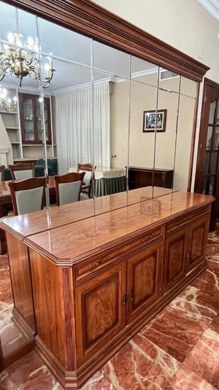 Conjunto comedor madera