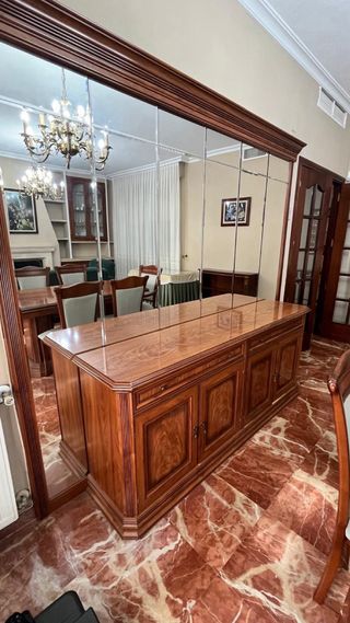 Conjunto comedor madera