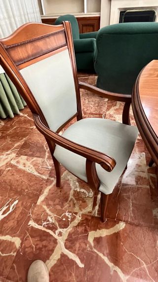 Conjunto comedor madera