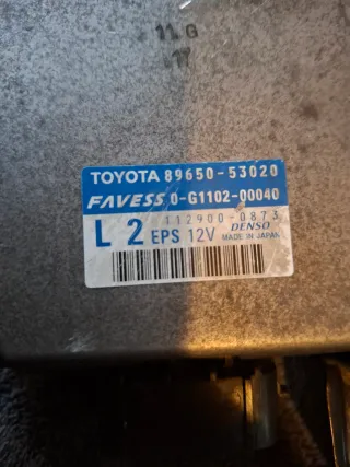 Centralita Direccion Toyota Lexus 89650-53020 EPS