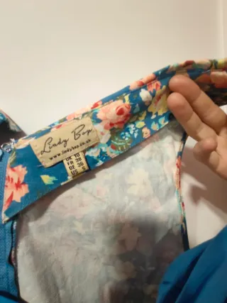 Vestido vintage floral Lindy Bop Talla 38