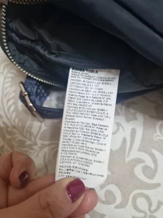 Bolso Bimba y Lola Azul Marino