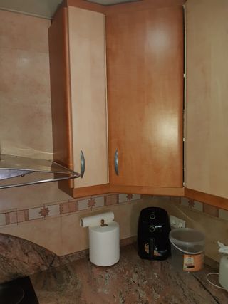 Armarios de cocina madera y metal