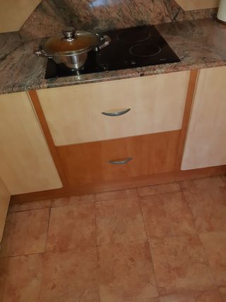 Armarios de cocina madera y metal