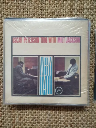 Oscar Peterson Trio With Milt Jackson LP