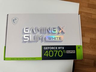 MSI RTX 4070 Ti SUPER Gaming X Slim White