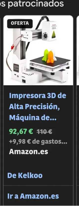 Impresora 3D Blanca y Negra