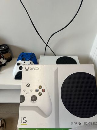Xbox Series S Blanca 512 GB, 2 mandos