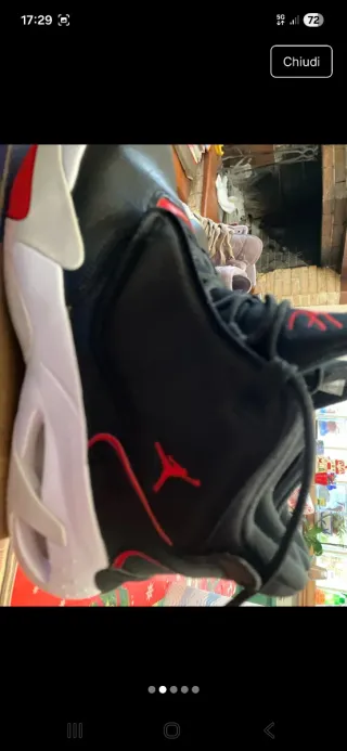 Scarpe Nike Flight taglia 39 , usate poche volte .