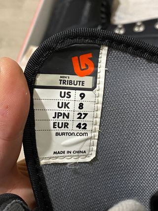 Scarponi Snowboard Burton Tribute Taglia 42