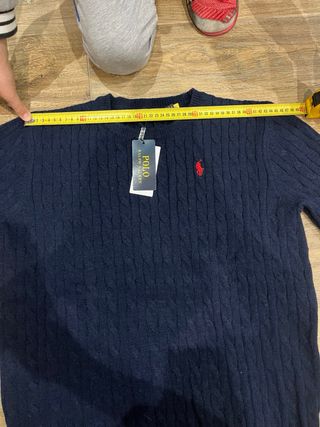 Maglione Ralph Lauren Blu Taglia L