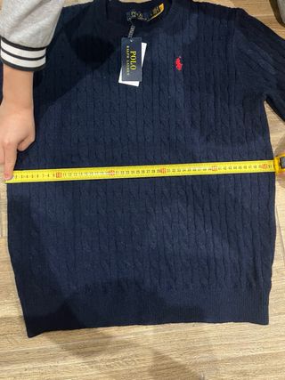 Maglione Ralph Lauren Blu Taglia L