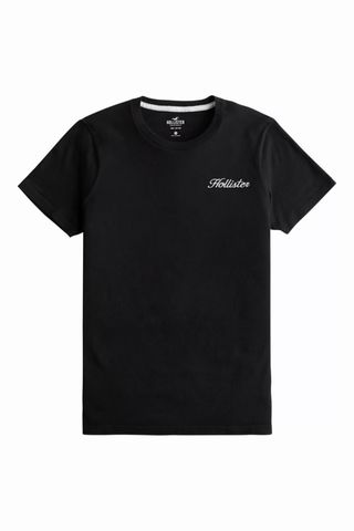 Camiseta Hollister Negra