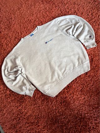 Jersey Vintage Champion Gris Boxy Fit talla XXL