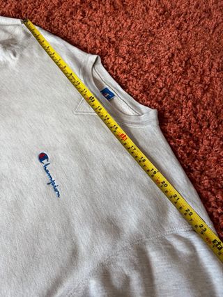 Jersey Vintage Champion Gris Boxy Fit talla XXL