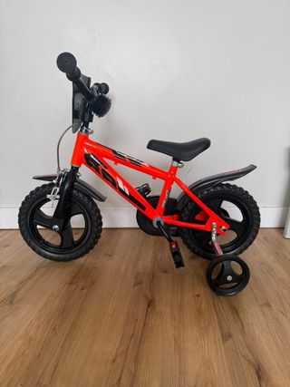 Bicicleta Infantil Naranja rueda 12” Nueva
