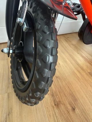 Bicicleta Infantil Naranja rueda 12” Nueva