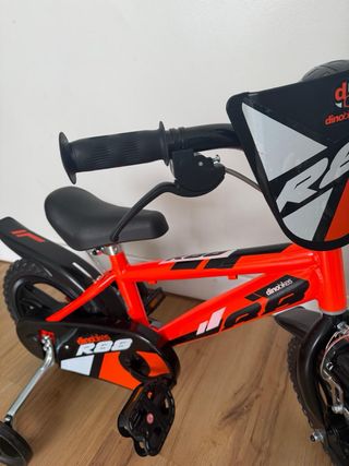 Bicicleta Infantil Naranja rueda 12” Nueva