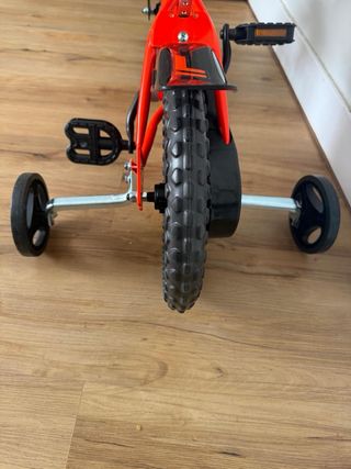 Bicicleta Infantil Naranja rueda 12” Nueva