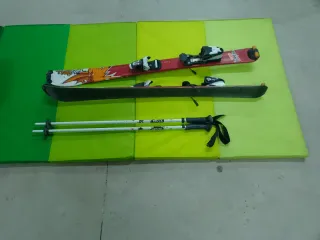 Esquís niño niña Wedze 104 cm.