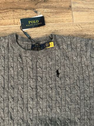 Maglione Polo Ralph Lauren Grigio Taglia L