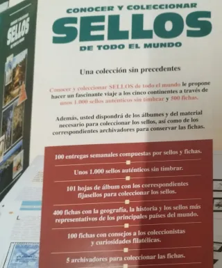 Colección Sellos de Todo el Mundo Planeta Agostini