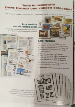 Colección Sellos de Todo el Mundo Planeta Agostini