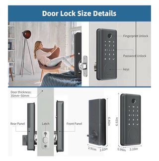 Serratura Smart con Impronta Digitale