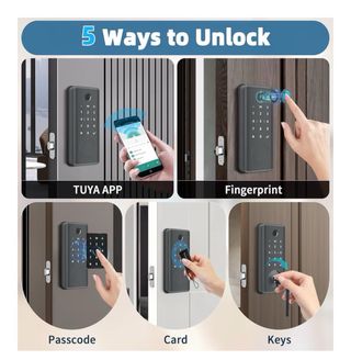 Serratura Smart con Impronta Digitale