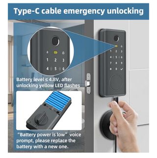Serratura Smart con Impronta Digitale