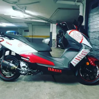 SYM JOYMAX SPORT 125 PERSONALIZADA Como TMAX 125cc