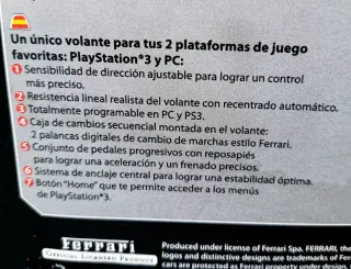 Volante Thustmaster Ferrari Challenge Wheel PC PS3